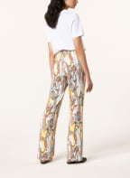 IVI collection Wide leg trousers, Color: YELLOW/ PINK/ LIGHT BLUE (Image 1)