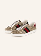 GUCCI Sneaker NEW ACE, Farbe: 8465 BEI.E-ORO/VRV/COC/R. (Bild 1)