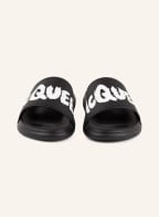 Alexander McQUEEN Pantoletten, Farbe: SCHWARZ/ WEISS (Bild 1)