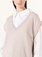 ANINE BING Cashmere-Pullunder FIONA, Farbe: HELLBRAUN (Bild 1)