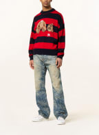 Palm Angels Pullover , Farbe: ROT/ DUNKELBLAU (Bild 1)