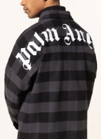 Palm Angels Overshirt , Color: BLACK/ DARK GRAY (Image 1)