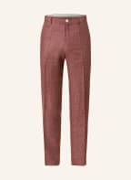 BOSS Anzugshose GENIUS Slim Fit mit Leinen , Farbe: 606 DARK RED (Bild 1)
