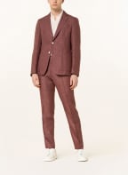 BOSS Anzugshose GENIUS Slim Fit mit Leinen , Farbe: 606 DARK RED (Bild 1)