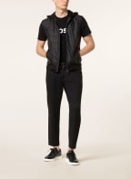 BOSS Steppweste LANDINO im Materialmix, Farbe: SCHWARZ (Bild 1)