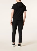 BOSS Steppweste LANDINO im Materialmix, Farbe: SCHWARZ (Bild 1)