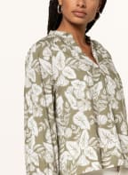 Marc O'Polo Blouse-style shirt , Color: WHITE/ KHAKI (Image 1)
