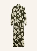 Marc O'Polo Shirt dress , Color: DARK GREEN/ TAUPE/ CREAM (Image 1)