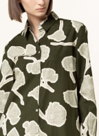 Marc O'Polo Shirt dress , Color: DARK GREEN/ TAUPE/ CREAM (Image 1)