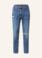 HUGO Destroyed Jeans HUGO 677 Regular Fit, Farbe: 430 BRIGHT BLUE (Bild 1)