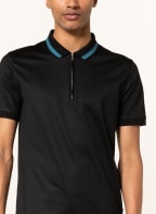 BOSS Jersey-Poloshirt POLSTON Slim Fit, Farbe: SCHWARZ (Bild 1)