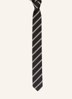 BOSS Krawatte, Farbe: SCHWARZ/ WEISS/ BEIGE (Bild 1)