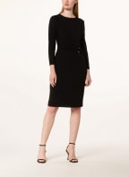 LAUREN RALPH LAUREN Kleid MATTE in Wickeloptik mit 3/4-Arm, Farbe: SCHWARZ (Bild 1)