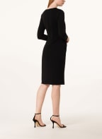 LAUREN RALPH LAUREN Kleid MATTE in Wickeloptik mit 3/4-Arm, Farbe: SCHWARZ (Bild 1)