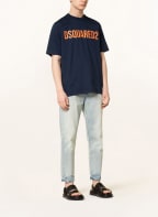DSQUARED2 T-Shirt , Farbe: DUNKELBLAU/ ORANGE (Bild 1)