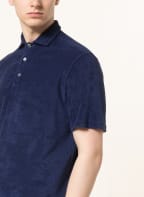FEDELI Frottee-Poloshirt, Farbe: BLAU (Bild 1)