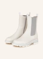 Pertini Chelsea-Boots, Farbe: WEISS/ HELLGRAU (Bild 1)