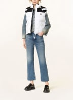 MONCLER Daunenweste CIBOURE , Farbe: WEISS/ SCHWARZ (Bild 1)