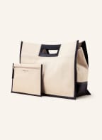 LIEBESKIND Shopper OLIVIA LARGE mit Pouch, Farbe: CREME/ SCHWARZ (Bild 1)