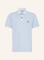 STONE ISLAND JUNIOR Piqué-Poloshirt, Farbe: HELLBLAU (Bild 1)