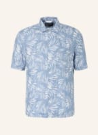 Marc O'Polo Kurzarm-Hemd Regular Fit aus Leinen, Farbe: HELLBLAU/ WEISS (Bild 1)