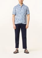 Marc O'Polo Kurzarm-Hemd Regular Fit aus Leinen, Farbe: HELLBLAU/ WEISS (Bild 1)