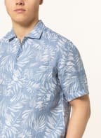 Marc O'Polo Kurzarm-Hemd Regular Fit aus Leinen, Farbe: HELLBLAU/ WEISS (Bild 1)
