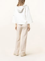 PESERICO Sweatjacke mit 3/4-Arm, Farbe: ECRU (Bild 1)