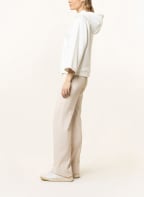 PESERICO Sweatjacke mit 3/4-Arm, Farbe: ECRU (Bild 1)