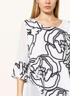Joseph Ribkoff Blusenshirt mit 3/4-Arm, Farbe: SCHWARZ/ WEISS (Bild 1)
