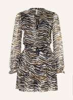 Pepe Jeans Kleid LIV, Farbe: SCHWARZ/ HELLGRAU/ HELLORANGE (Bild 1)