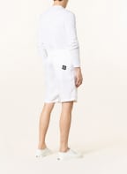 STONE ISLAND Leinenshorts, Farbe: WEISS (Bild 1)