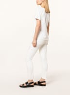 monari Destroyed Jeans mit Nietenbesatz, Farbe: 102 off-white (Bild 1)