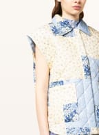 EDITED Steppweste KAJA, Farbe: HELLBLAU/ BEIGE (Bild 1)
