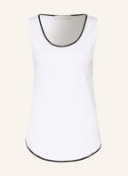 FABIANA FILIPPI Top, Farbe: WEISS/ SCHWARZ (Bild 1)