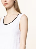 FABIANA FILIPPI Top, Farbe: WEISS/ SCHWARZ (Bild 1)