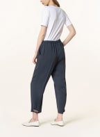 FABIANA FILIPPI Trousers with decorative gems, Color: DARK GRAY (Image 1)