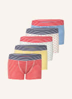 PETIT BATEAU 5er-Pack Boxershorts, Farbe: ROT/ GELB/ WEISS (Bild 1)