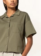 Marc O'Polo Jerseybluse, Farbe: OLIV (Bild 1)
