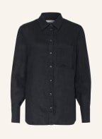 Marc O'Polo Hemdbluse aus Leinen, Farbe: DUNKELBLAU (Bild 1)