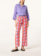 FRIEDA & FREDDIES Marlenehose, Farbe: ORANGE/ HELLBLAU/ ROSA (Bild 1)
