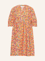 rich&royal Kleid mit 3/4-Arm, Farbe: HELLORANGE/ ROT (Bild 1)