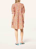 rich&royal Kleid mit 3/4-Arm, Farbe: HELLORANGE/ ROT (Bild 1)