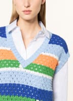 rich&royal Pullunder, Farbe: BLAU/ HELLBLAU/ GRÜN (Bild 1)