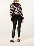 oui 7/8-Leggings in Lederoptik, Farbe: SCHWARZ (Bild 1)