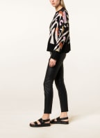 oui 7/8-Leggings in Lederoptik, Farbe: SCHWARZ (Bild 1)
