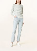 windsor. Sweater, Color: LIGHT BLUE/ ECRU (Image 1)