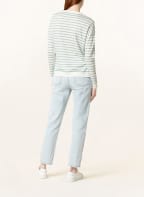 windsor. Sweater, Color: LIGHT BLUE/ ECRU (Image 1)