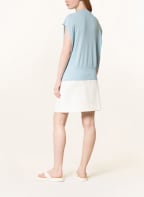 windsor. Strickshirt aus Merinowolle, Farbe: HELLBLAU (Bild 1)