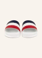 MONCLER Pantoletten BASILE, Farbe: DUNKELBLAU/ ROT/ WEISS (Bild 1)
